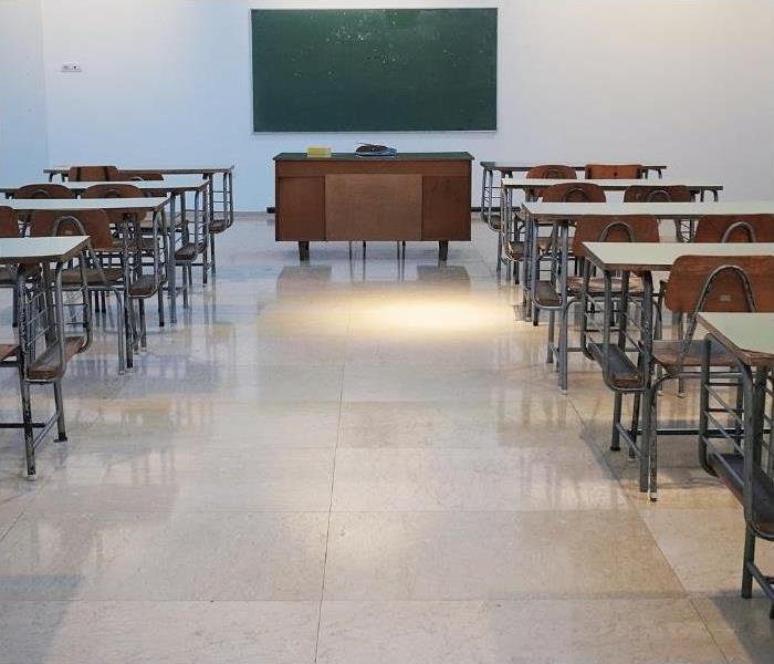 A school classroom free of mold 