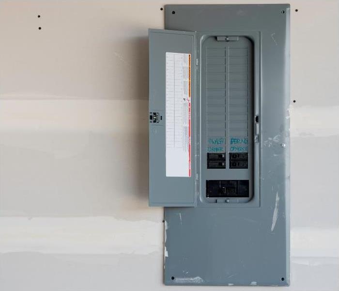 A home electrical panel  